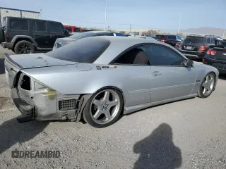 2002 Mercedes-Benz CL-Class with VIN WDBPJ78J72A027788, listed as a Copart auction lot 43248055 with 84,539 mi miles and Salvage Title. Bid and sale history available at carsss.com. Image 3.