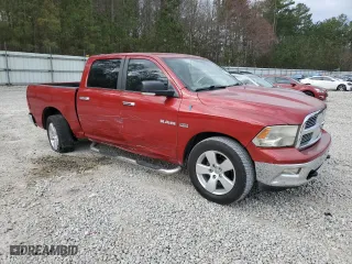 2010 Dodge Ram 1500 SLT with VIN 1D7RB1CT8AS195208, listed as a Copart auction lot 47270295 with 245,302 mi miles and Salvage Title. Bid and sale history available at carsss.com. Image 4.
