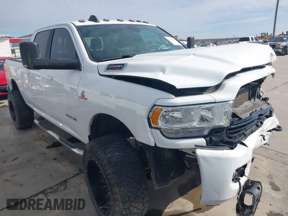 2020 Ram 2500 Big Horn with VIN 3C6UR5DL1LG115089, listed as a IAAI auction lot 41236581 with 90,797 mi miles. Bid and sale history available at carsss.com. Image 18.