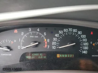 1997 Buick Park Avenue Ultra with VIN 1G4CU5219V4609569, listed as a Copart auction lot 45346775 with 63,493 mi miles and Salvage Title. Bid and sale history available at carsss.com. Image 9.