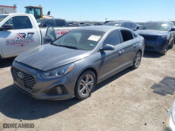 2019 Hyundai Sonata Sport with VIN 5NPE34AF8KH751764, listed as a IAAI auction lot 41751278 with 139,187 mi miles. Bid and sale history available at carsss.com. Image 2.