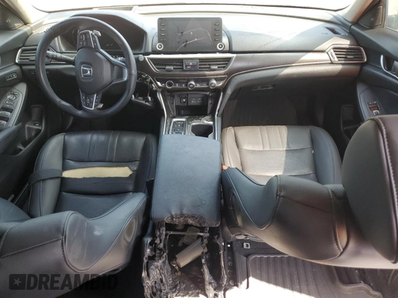 2022 Honda Accord Touring with VIN 1HGCV3F90NA023299, listed as a Copart auction lot 51629175 with Not provided miles and Salvage title. Bid and sale history available at DreamBid. Image 8.