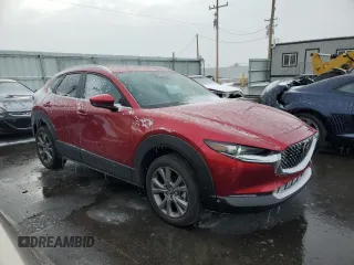 2025 Mazda CX-30 S Preferred with VIN 3MVDMBCMXSM753341, listed as a Copart auction lot 44648745 with 1,281 mi miles and Salvage Title. Bid and sale history available at DreamBid. Image 4.