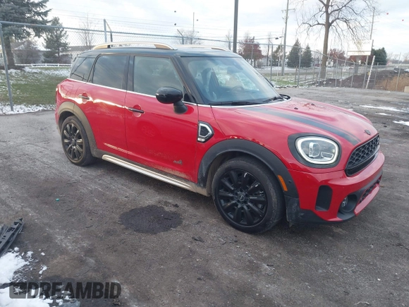 2022 MINI Countryman Cooper S with VIN WMZ83BR09N3N51641, listed as a IAAI auction lot 41003895 with 20,720 mi miles and . Bid and sale history available at DreamBid. Image 1.