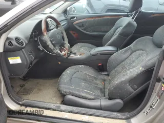 2005 Mercedes-Benz CLK 500 with VIN WDBTK75G35T044178, listed as a Copart auction lot 73940824 with Not Provided miles and Salvage Title. Bid and sale history available at DreamBid. Image 7.