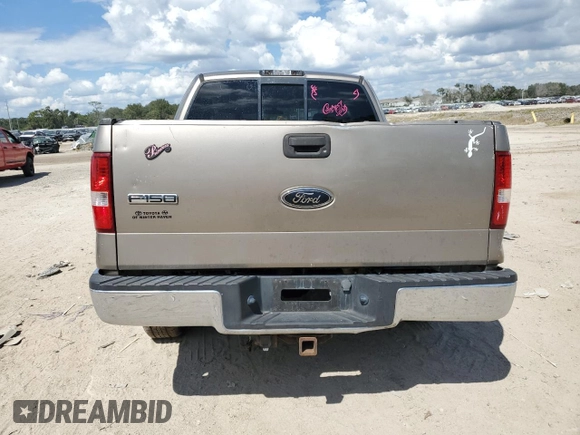 2005 Ford F-150 STX with VIN 1FTRX12W65FB55666, listed as a Copart auction lot 49059735 with 123,237 mi miles and Non Repairable. Bid and sale history available at carsss.com. Image 6.