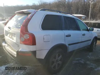 2004 Volvo XC90 with VIN YV1CZ59H141079696, listed as a Copart auction lot 88282705 with Not Provided miles and Salvage Title. Bid and sale history available at carsss.com. Image 3.