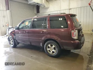 2007 Honda Pilot EX-L with VIN 2HKYF18547H535420, listed as a Copart auction lot 56931095 with 223,086 mi miles and Non repairable. Bid and sale history available at DreamBid. Image 2.