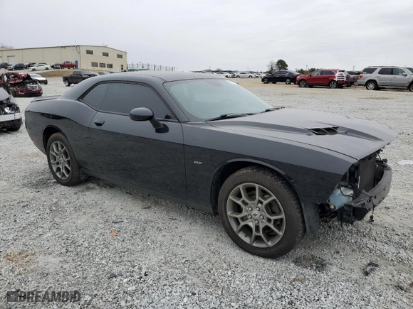 2017 Dodge Challenger GT with VIN 2C3CDZGG7HH652084, listed as a Copart auction lot 89397415 with 99,511 mi miles and Salvage Title. Bid and sale history available at carsss.com. Image 4.