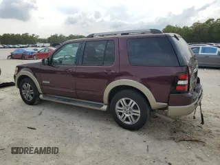 2006 Ford Explorer Eddie Bauer with VIN 1FMEU64866UA08498, listed as a Copart auction lot 50334975 with 186,415 mi miles and Salvage title. Bid and sale history available at DreamBid. Image 2.
