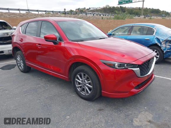 2024 Mazda CX-5 S Carbon Edition z VIN JM3KFBCL3R0431347, wystawiony jako IAAI lot #42057582 z przebiegiem 34 870 mil mil oraz . Historia ofert i sprzedaży dostępna na DreamBid. Obrazek 1.