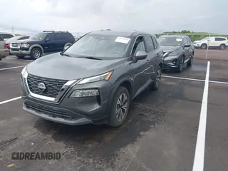 2023 Nissan Rogue SV with VIN 5N1BT3BB2PC901410, listed as a IAAI auction lot 42169114 with 25,662 mi miles. Bid and sale history available at carsss.com. Image 2.