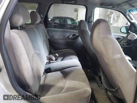 2001 Mazda Tribute LX with VIN 4F2CU08141KM65160, listed as a Copart auction lot 60895624 with 255,194 mi miles and Salvage Title. Bid and sale history available at DreamBid. Image 11.