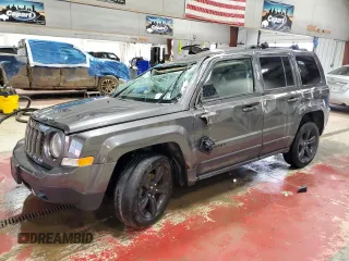 2015 Jeep Patriot Altitude Edition with VIN 1C4NJPBA8FD314000, listed as a Copart auction lot 51988325 with 115,217 mi miles and Salvage Title. Bid and sale history available at carsss.com. Image 1.