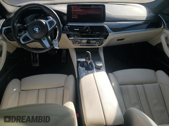 2021 BMW 5 Series 530i xDrive with VIN WBA13BJ09MWX11590, listed as a Copart auction lot 45323525 with 77,634 mi miles and Clean Title. Bid and sale history available at carsss.com. Image 8.