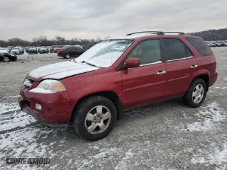 2006 Acura MDX with VIN 2HNYD18236H500123, listed as a Copart auction lot 44308425 with 117,569 mi miles and Salvage Title. Bid and sale history available at carsss.com. Image 1.