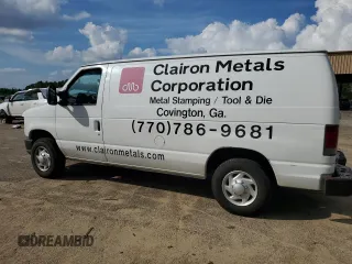 2008 Ford Econoline Cargo Commercial with VIN 1FTNE14L28DA36035, listed as a Copart auction lot 71575904 with 305,497 mi miles and Salvage title. Bid and sale history available at DreamBid. Image 2.