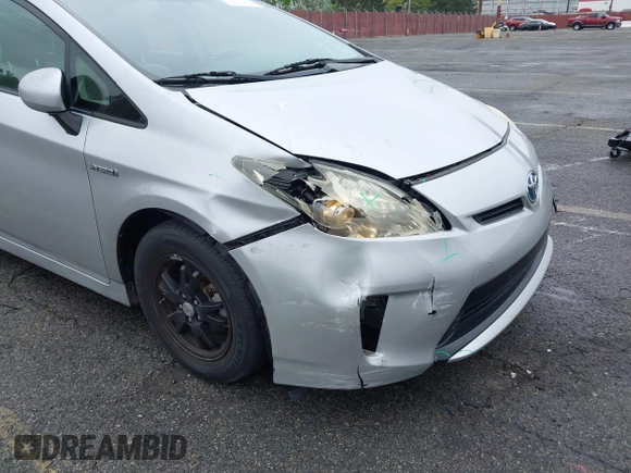 2013 Toyota Prius One with VIN JTDKN3DU4D5670233, listed as a IAAI auction lot 42065164 with 193,103 mi miles and . Bid and sale history available at DreamBid. Image 19.
