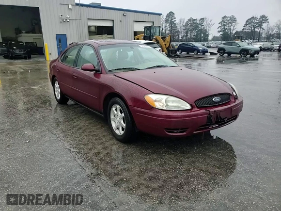 2005 Ford Taurus SEL with VIN 1FAFP56UX5A307437, listed as a Copart auction lot 88529935 with 199,508 mi miles and Salvage Title. Bid and sale history available at DreamBid. Image 10.