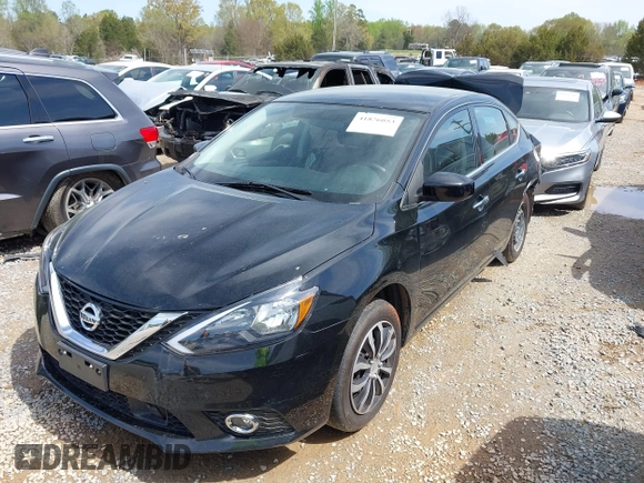 2019 Nissan Sentra S with VIN 3N1AB7AP1KY360683, listed as a IAAI auction lot 41876053 with 91,016 mi miles. Bid and sale history available at carsss.com. Image 17.