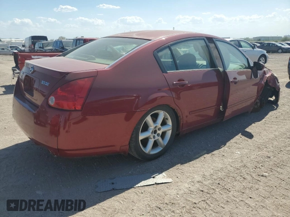2006 Nissan Maxima SL with VIN 1N4BA41E06C858038, listed as a Copart auction lot 81987274 with 158,836 mi miles and Salvage title. Bid and sale history available at DreamBid. Image 3.