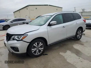 2019 Nissan Pathfinder SL with VIN 5N1DR2MM6KC623930, listed as a Copart auction lot 43168775 with 109,281 mi miles and Salvage Title. Bid and sale history available at carsss.com. Image 1.