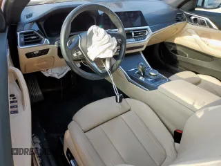 2021 BMW 4 Series 430i with VIN WBA23AT02MCG80425, listed as a Copart auction lot 59020905 with 32,198 mi miles and Salvage title. Bid and sale history available at DreamBid. Image 8.