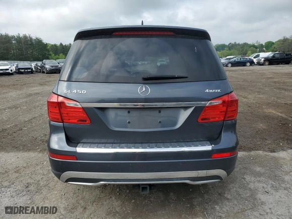 2016 Mercedes-Benz GL with VIN 4JGDF6EEXGA669982, listed as a Copart auction lot 53414664 with 123,580 mi miles. Bid and sale history available at carsss.com. Image 6.