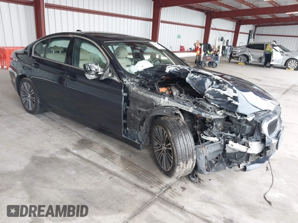 2019 BMW 5 Series 530e with VIN WBAJA9C50KB254535, listed as a IAAI auction lot 41094049 with 57,874 mi miles and . Bid and sale history available at DreamBid. Image 1.
