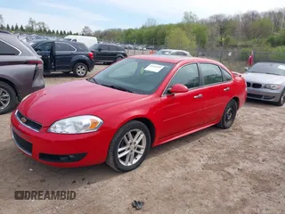 2013 Chevrolet Impala LTZ with VIN 2G1WC5E35D1196425, listed as a IAAI auction lot 42162245 with 180,598 mi miles and . Bid and sale history available at DreamBid. Image 2.