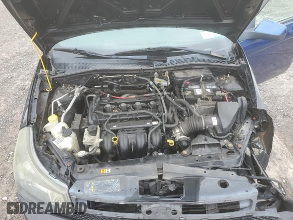 2011 Ford Focus SES with VIN 1FAHP3GN5BW186626, listed as a Copart auction lot 72846074 with Not Provided miles and Salvage Title. Bid and sale history available at carsss.com. Image 12.