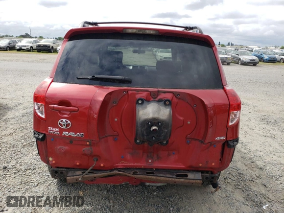 2006 Toyota RAV4 with VIN JTMBD33V966016211, listed as a Copart auction lot 52038805 with 74,949 mi miles and Salvage Title. Bid and sale history available at carsss.com. Image 6.