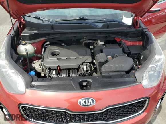 2018 Kia Sportage EX z VIN KNDPNCAC8J7369689, wystawiony jako Copart lot #57439325 z przebiegiem 173 726 mil mil oraz Szkoda całkowita • Salvage title. Historia ofert i sprzedaży dostępna na DreamBid. Obrazek 12.