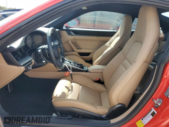 2022 Porsche 911 Carrera with VIN WP0AA2A92NS205440, listed as a Copart auction lot 78298794 with 0 mi miles and Salvage Title. Bid and sale history available at carsss.com. Image 7.