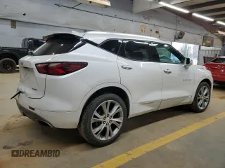 2020 Chevrolet Blazer Premier with VIN 3GNKBFRS0LS662742, listed as a Copart auction lot 41563495 with 78,379 mi miles and Salvage title. Bid and sale history available at DreamBid. Image 3.