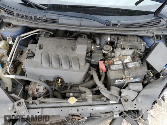 2010 Nissan Sentra SL with VIN 3N1AB6AP8AL725446, listed as a Copart auction lot 57762835 with 210,743 mi miles and Salvage title. Bid and sale history available at DreamBid. Image 11.