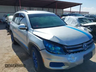 2016 Volkswagen Tiguan S with VIN WVGAV7AX9GW567790, listed as a IAAI auction lot 42352288 with 119,526 mi miles and . Bid and sale history available at DreamBid. Image 6.