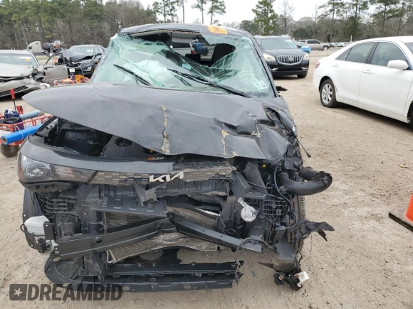 2023 Kia Soul LX with VIN KNDJ23AU6P7872671, listed as a Copart auction lot 45667415 with Not Provided miles and Salvage Title. Bid and sale history available at DreamBid. Image 5.