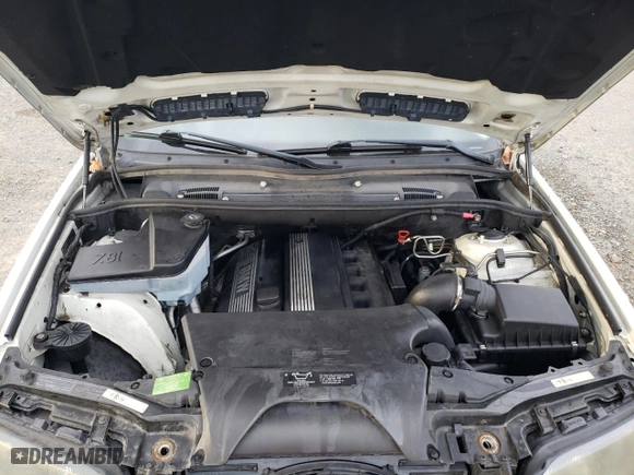 2003 BMW X5 3.0i with VIN 5UXFA53543LV85162, listed as a Copart auction lot 48049435 with 165,260 mi miles and Salvage Title. Bid and sale history available at carsss.com. Image 12.