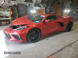 2023 Chevrolet Corvette 1LT z VIN 1G1YA2D44P5136081, wystawiony jako Copart lot #52298635 z przebiegiem 20 249 mil mil oraz Szkody całkowita. Historia ofert i sprzedaży dostępna na DreamBid. Obrazek 1.