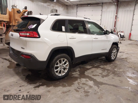 2014 Jeep Cherokee Latitude with VIN 1C4PJMCS4EW318353, listed as a IAAI auction lot 41945598 with 179,425 mi miles and . Bid and sale history available at DreamBid. Image 4.