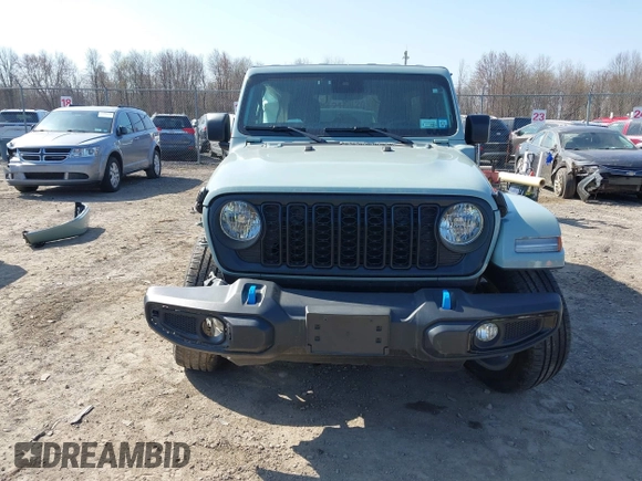 2024 Jeep Wrangler Willys с VIN 1C4RJXN67RW169632, выставлен на аукционе IAAI как лот 42074574 с пробегом 18 714 миль миль и . История ставок и продаж доступна на DreamBid. Изображение 19.