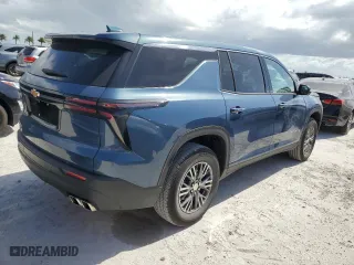 2024 Chevrolet Traverse FWD LS with VIN 1GNEREKS7RJ163900, listed as a Copart auction lot 77169804 with 9,670 mi miles and Salvage Title. Bid and sale history available at carsss.com. Image 3.