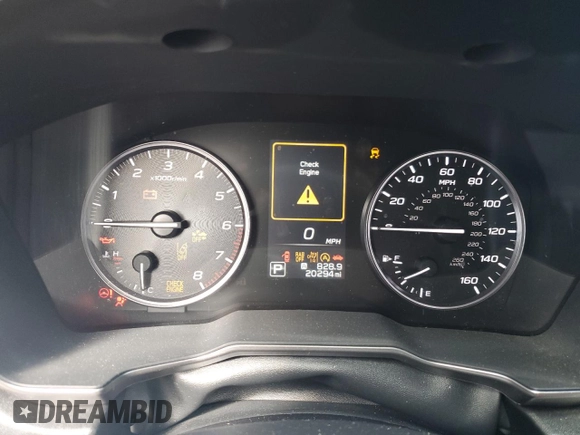 2023 Subaru Outback Limited with VIN 4S4BTANC6P3204198, listed as a Copart auction lot 56130765 with 20,294 mi miles and Salvage title. Bid and sale history available at DreamBid. Image 9.