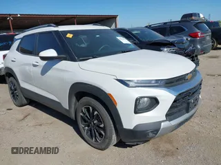2021 Chevrolet TrailBlazer LT with VIN KL79MPSL1MB165042, listed as a IAAI auction lot 42014075 with 97,899 mi miles and . Bid and sale history available at DreamBid. Image 1.
