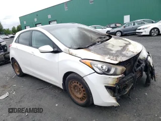 2014 Hyundai Elantra GT with VIN KMHD35LH1EU198851, listed as a Copart auction lot 58508734 with 0 mi miles and Non Repairable. Bid and sale history available at carsss.com. Image 4.
