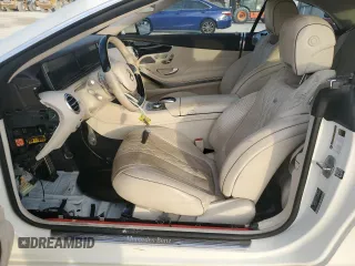 2017 Mercedes-Benz S 550 with VIN WDDXK8CB4HA030389, listed as a Copart auction lot 81334834 with 72,439 mi miles and Non Repairable. Bid and sale history available at DreamBid. Image 7.