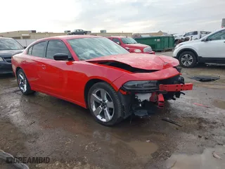 2018 Dodge Charger SXT with VIN 2C3CDXBG4JH179214, listed as a IAAI auction lot 41126890 with 42,712 mi miles. Bid and sale history available at carsss.com. Image 1.
