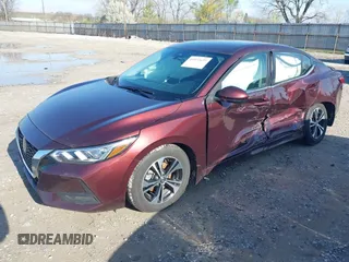 2022 Nissan Sentra SV with VIN 3N1AB8CV5NY264707, listed as a IAAI auction lot 41972677 with 69,982 mi miles and . Bid and sale history available at DreamBid. Image 17.