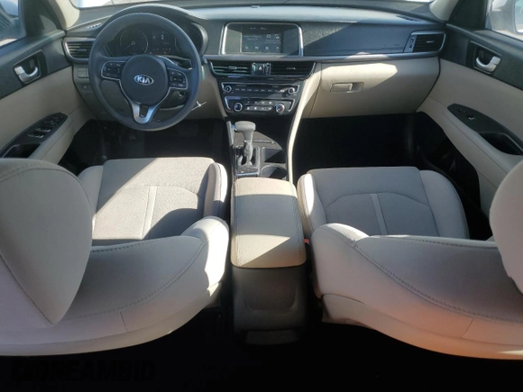 2018 Kia Optima LX with VIN 5XXGT4L3XJG227604, listed as a Copart auction lot 61674055 with 197,131 mi miles and Salvage title. Bid and sale history available at DreamBid. Image 8.